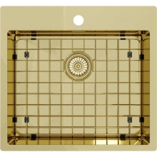 Zlewozmywak stalowy Kernau KSS V 62 1B SS Gold