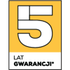 5 lat gwarancji