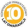 10 lat gwarancji na kompresor inwerterowy