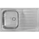 Zlewozmywak stalowy Kernau KSS G 454 1B1D Smooth