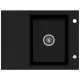 Zlewozmywak granitowy Kernau KGS M 4565 1B1D Deep Black