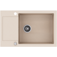 Zlewozmywak granitowy Kernau KGS H 6078 1B1D Sand