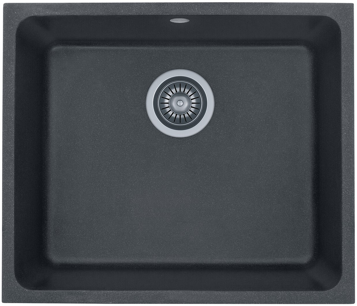 Zlewozmywak granitowy Kernau KGS U 60 1B Black Metallic