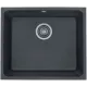 Zlewozmywak granitowy Kernau KGS U 60 1B Black Metallic