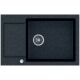 Zlewozmywak granitowy Kernau KGS H 6078 1B1D Black Metallic
