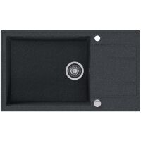 Zlewozmywak granitowy Kernau KGS N 6586 1B1D Graphite