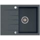 Zlewozmywak granitowy Kernau KGS V 4565A 1B1D Graphite