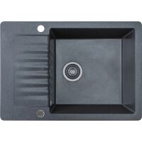 Zlewozmywak granitowy Kernau KGS F 6072 1B1D Graphite