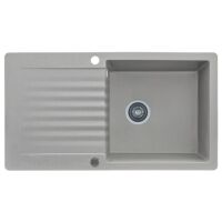 Zlewozmywak granitowy Kernau KGS F 6089 1B1D Grey Metallic