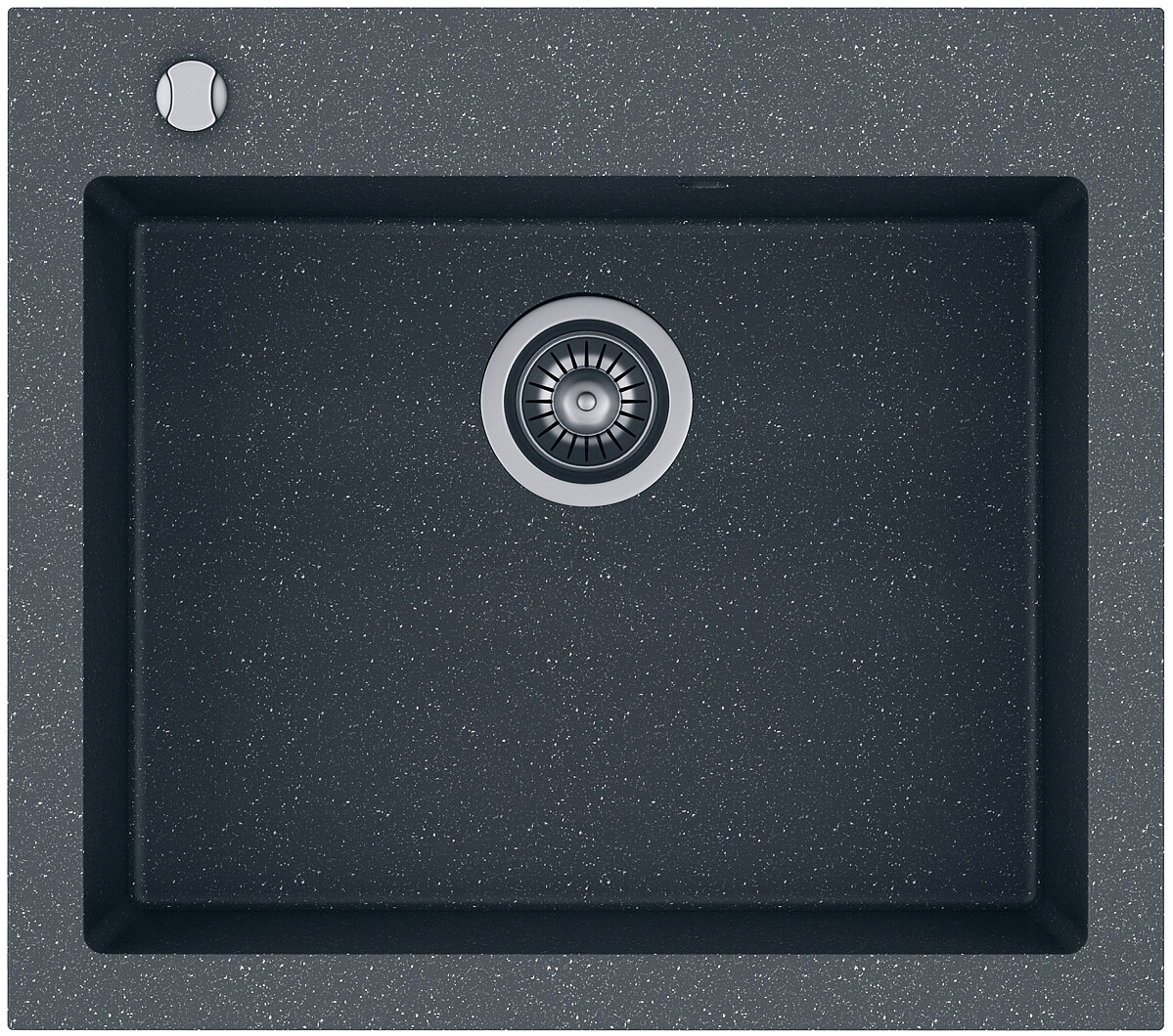 Zlewozmywak granitowy Kernau KGS H 60 1B Graphite