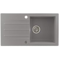 Zlewozmywak granitowy Kernau KGS A 50 1B1D Grey Metallic