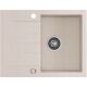 Zlewozmywak granitowy Kernau KGS V 4565A 1B1D Sand