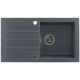 Zlewozmywak granitowy Kernau KGS A 50 1B1D Graphite