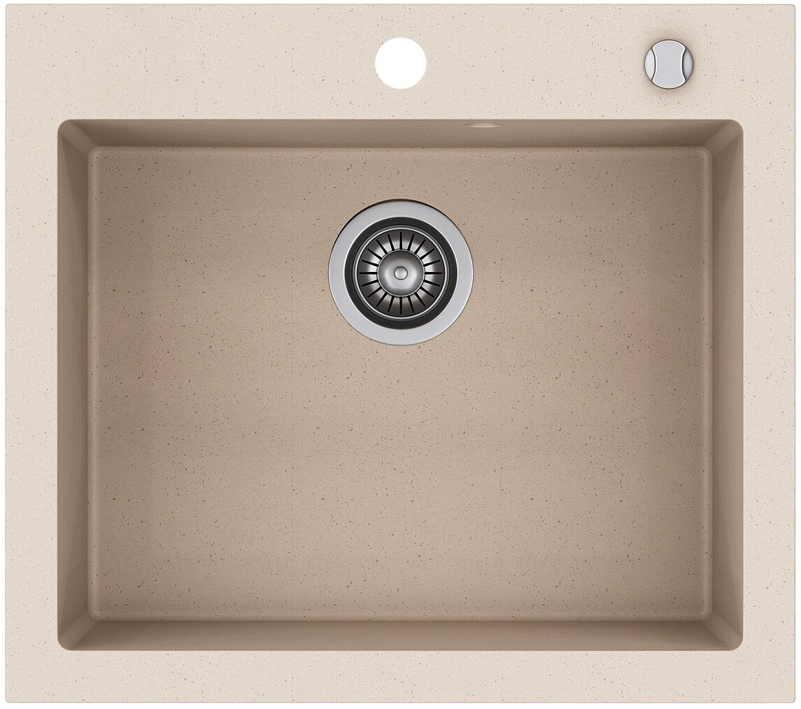 Zlewozmywak granitowy Kernau KGS H 60 1B Sand