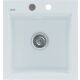 Zlewozmywak granitowy Kernau KGS M 45 1B Pure White
