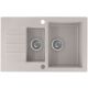 Zlewozmywak granitowy Kernau KGS A 6079 1,5B1D Natural Beige