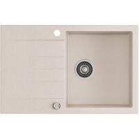 Zlewozmywak granitowy Kernau KGS V 45A 1B1D Sand
