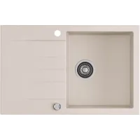Zlewozmywak granitowy Kernau KGS V 45A 1B1D Sand