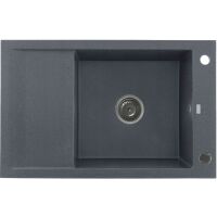 Zlewozmywak granitowy Kernau KGS M 6078 1B1D Graphite