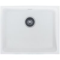 Zlewozmywak granitowy Kernau KGS U 60 1B Pure White