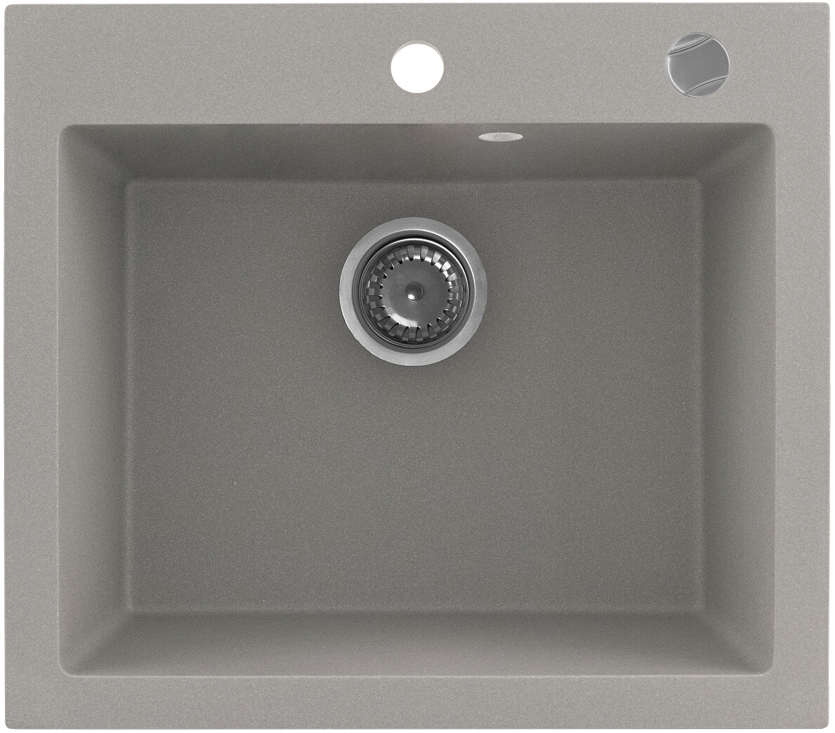 Zlewozmywak granitowy Kernau KGS H 60 1B Grey Metallic