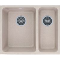 Zlewozmywak granitowy Kernau KGS U 60 1,5B Sand