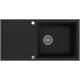 Zlewozmywak granitowy Kernau KGS H 6097 1B1D Deep Black