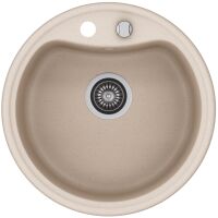 Zlewozmywak granitowy Kernau KGS T 51 1B Sand