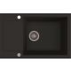 Zlewozmywak granitowy Kernau KGS H 6078 1B1D Deep Black