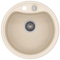 Zlewozmywak granitowy Kernau KGST 50 1B Old White