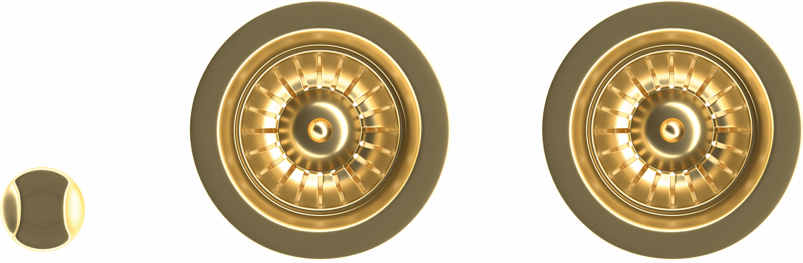Komplet odpływowy Kernau KS-SS 2B Gold Nano