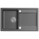 Zlewozmywak granitowy Kernau KGS Z 4575 1B1D Graphite