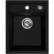 Zlewozmywak granitowy Kernau KGS G 40 1B Deep Black
