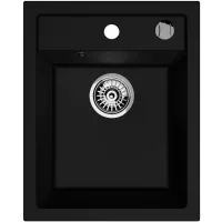 Zlewozmywak granitowy Kernau KGS G 40 1B Deep Black