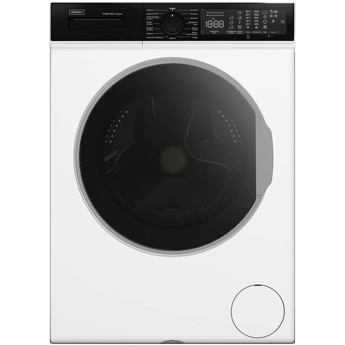 Pralka Kernau KFWM 8423.1 I Steam 8kg 1200obr. Eco-Logic Funkcja Pary Slim