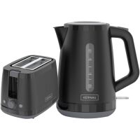 Zestaw Kernau Czajnik elektryczny KSK 176 BK + Toster KST 871 BK