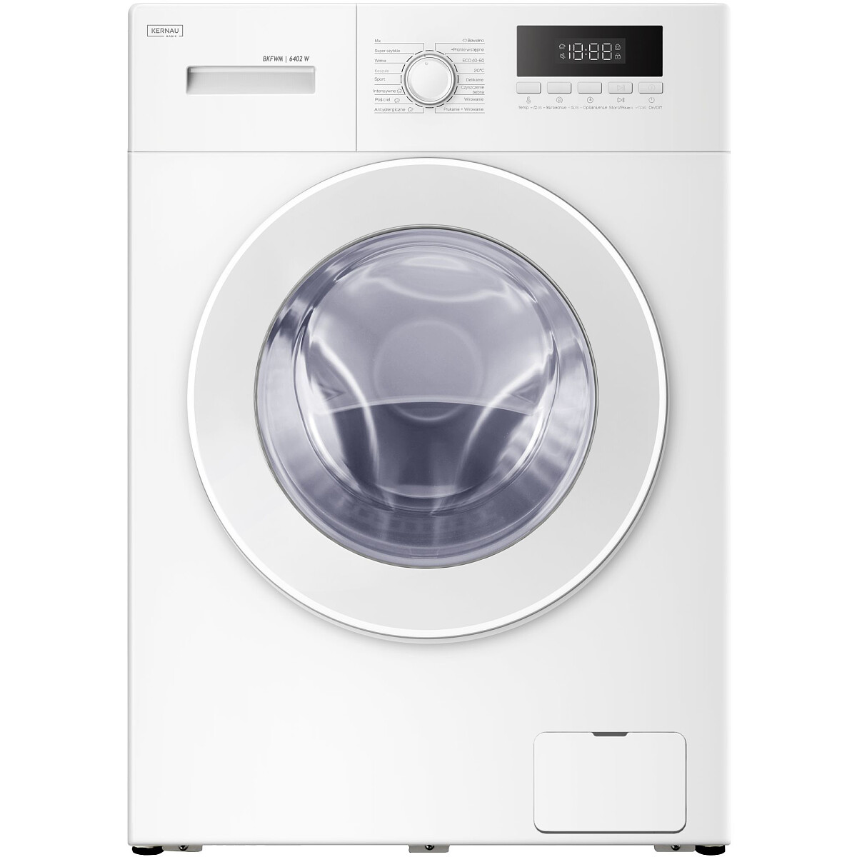 Pralka Kernau Basic BKFWM I 6402 W 6kg Eco-Logic Slim