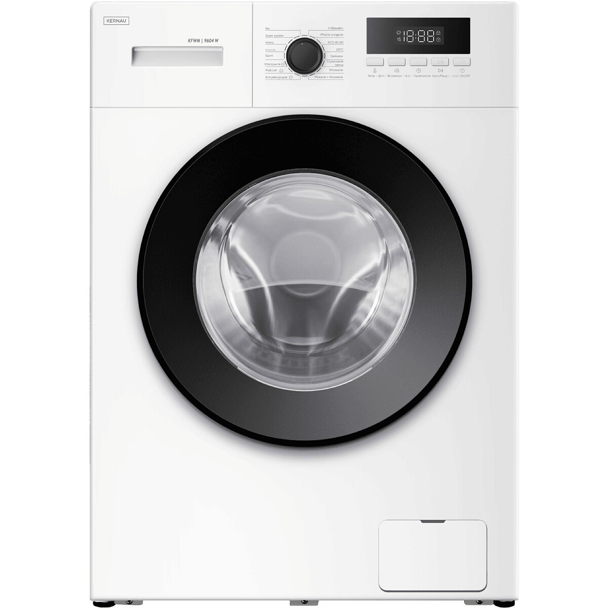 Pralka Kernau KFWM I 9604 W 9kg Funkcja Pary