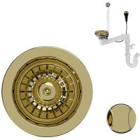 Komplet odpływowy Kernau KS-SS 1B Gold Nano