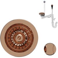 Komplet odpływowy Kernau KS-SS 1B Rose copper Nano
