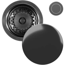 Komplet odpływowy Kernau KS-SS 1B Push-Push Gun Metal