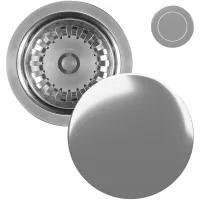 Komplet odpływowy Kernau KS-SS 1B Push-Push Silver