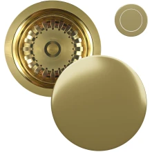 Komplet odpływowy Kernau KS-SS 1B Push-Push Gold