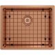 Zlewozmywak stalowy Kernau KSS U 61.1 1B SS Copper