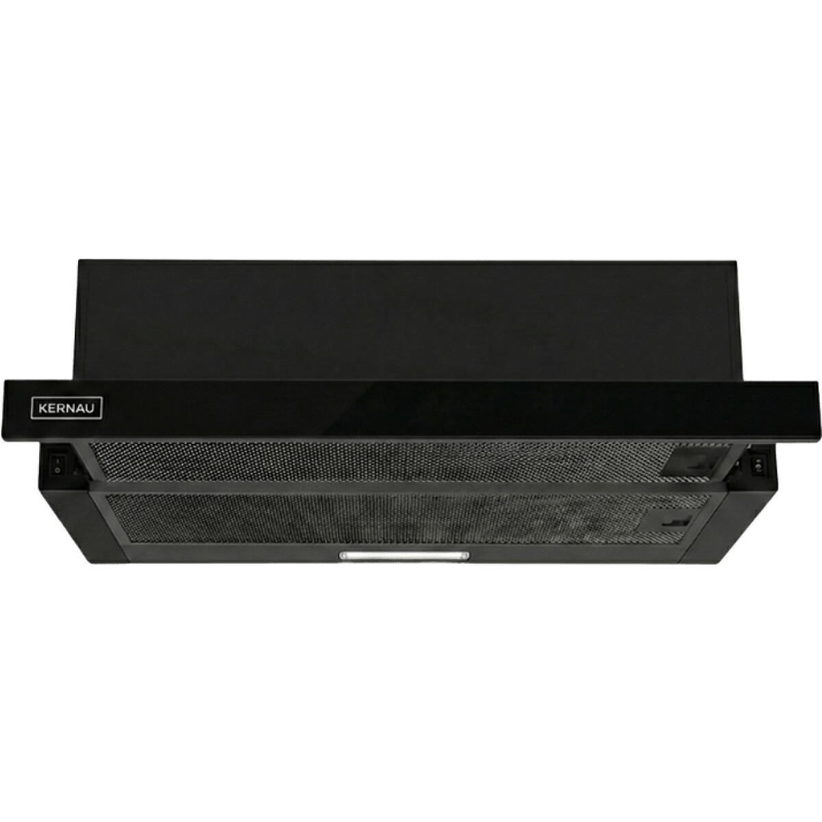 Okap teleskopowy Kernau KTH 10.165 B Glass 327m3/h 62dB Oświetlenie LED Czarny