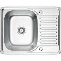 Zlewozmywak stalowy Kernau KSS N 4563 1B1D Satin