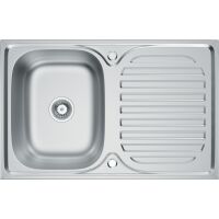 Zlewozmywak stalowy Kernau KSS N 4580 1B1D Len