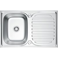 Zlewozmywak stalowy Kernau KSS N 4580 1B1D Satin