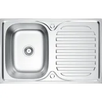 Zlewozmywak stalowy Kernau KSS N 4580 1B1D Satin
