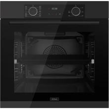 Piekarnik elektryczny Kernau KBO 1073.1 S PT Matt Black Termoobieg 3D Grill Czarny mat
